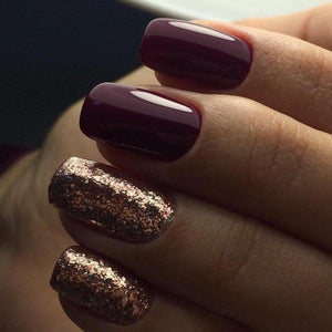 GEL PLAY Glitz Rose Gold Leaf