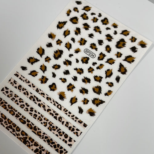 Sticker animal print manchas